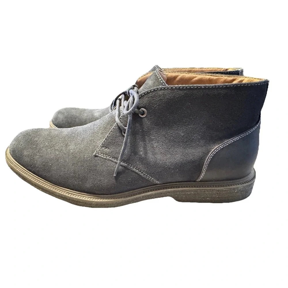G.H. Bass Men's‎ Radley Navy Suede Chukka Ankle Boots Booties 10